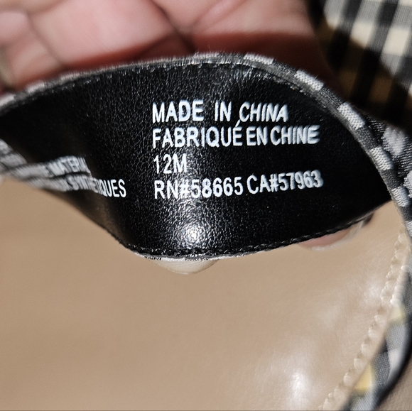 Abound picnic plaid heeled sandals - Picture 8 of 8